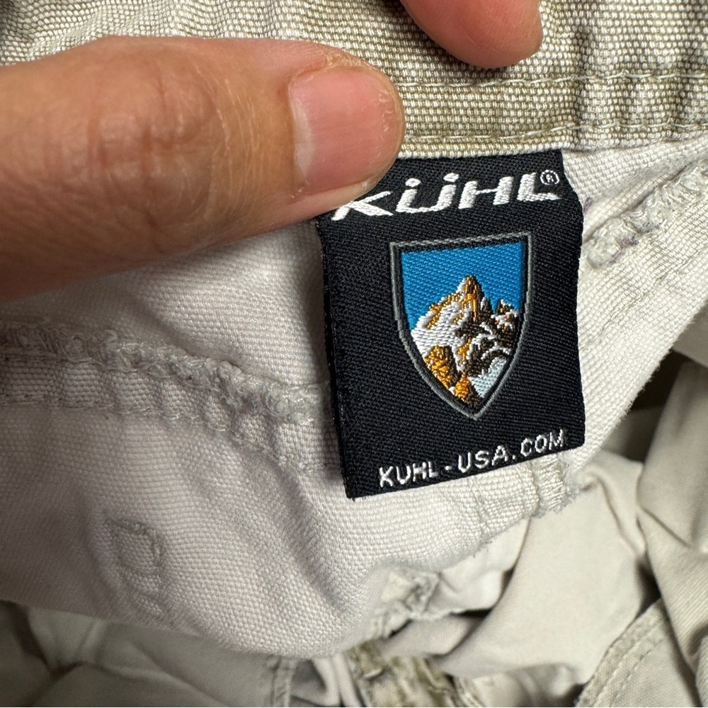 KUHL Khaki Utility Outdoor Pants Size 32x32 Hiking Travel Workwear - Picture 13 of 15